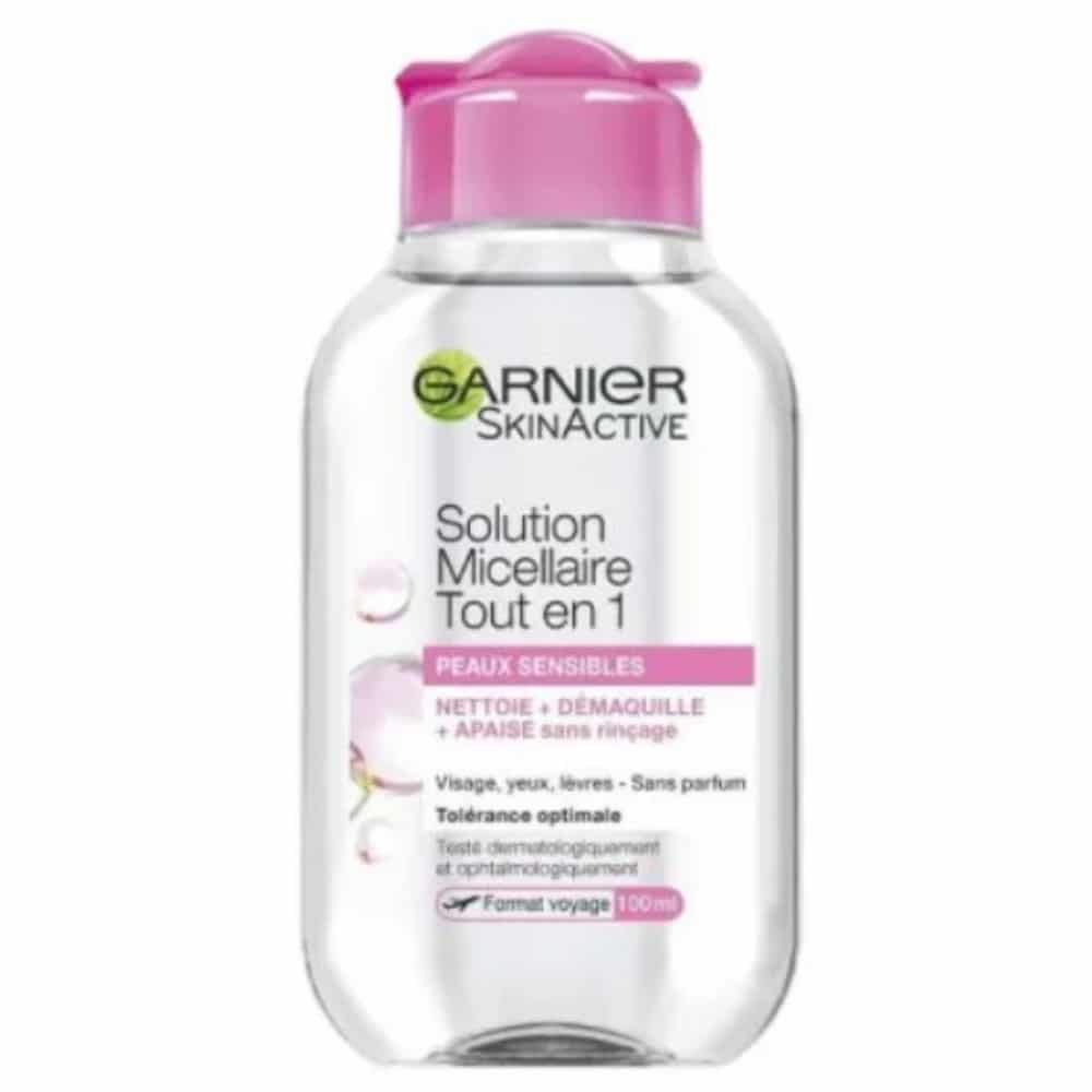 garnier – skinactive – eau micellaire pour peaux sensibles – 100ml