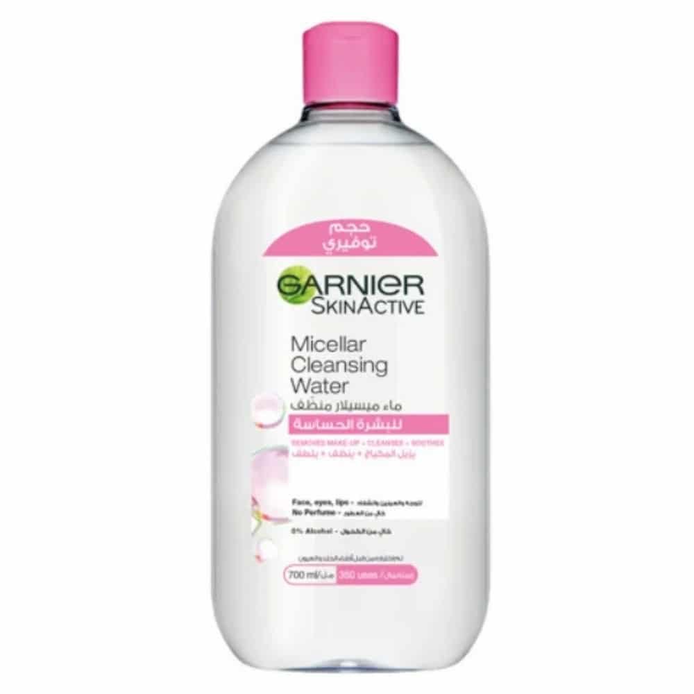 garnier – solution micellaire tout en 1 peaux sensibles – 700ml