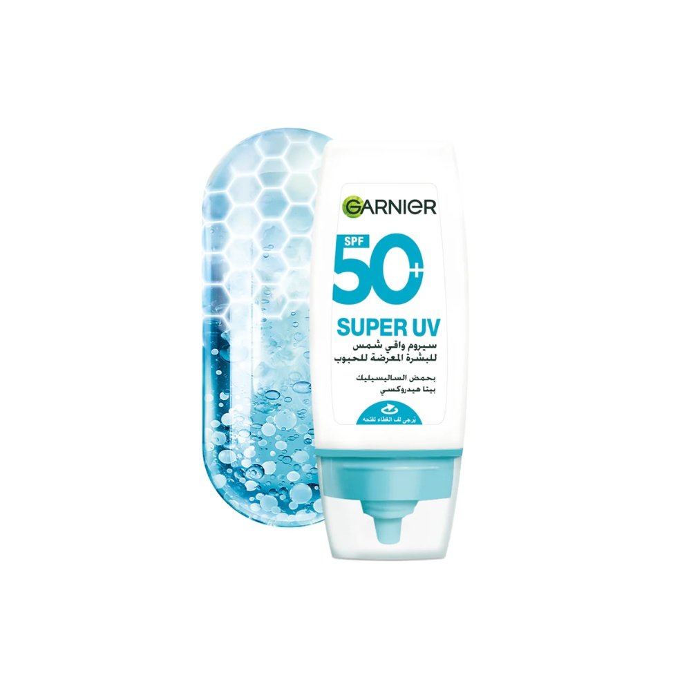 garnier – super uv anti acne serum spf50+ – 30ml