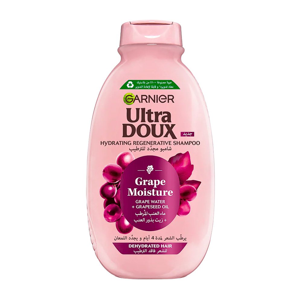garnier – ultra doux grape moisture shampoing – 200ml