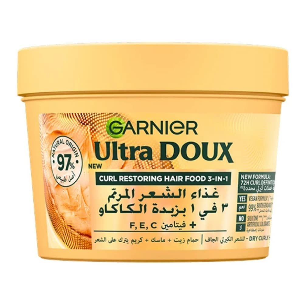 garnier – ultra doux hair food cocoa – 390ml