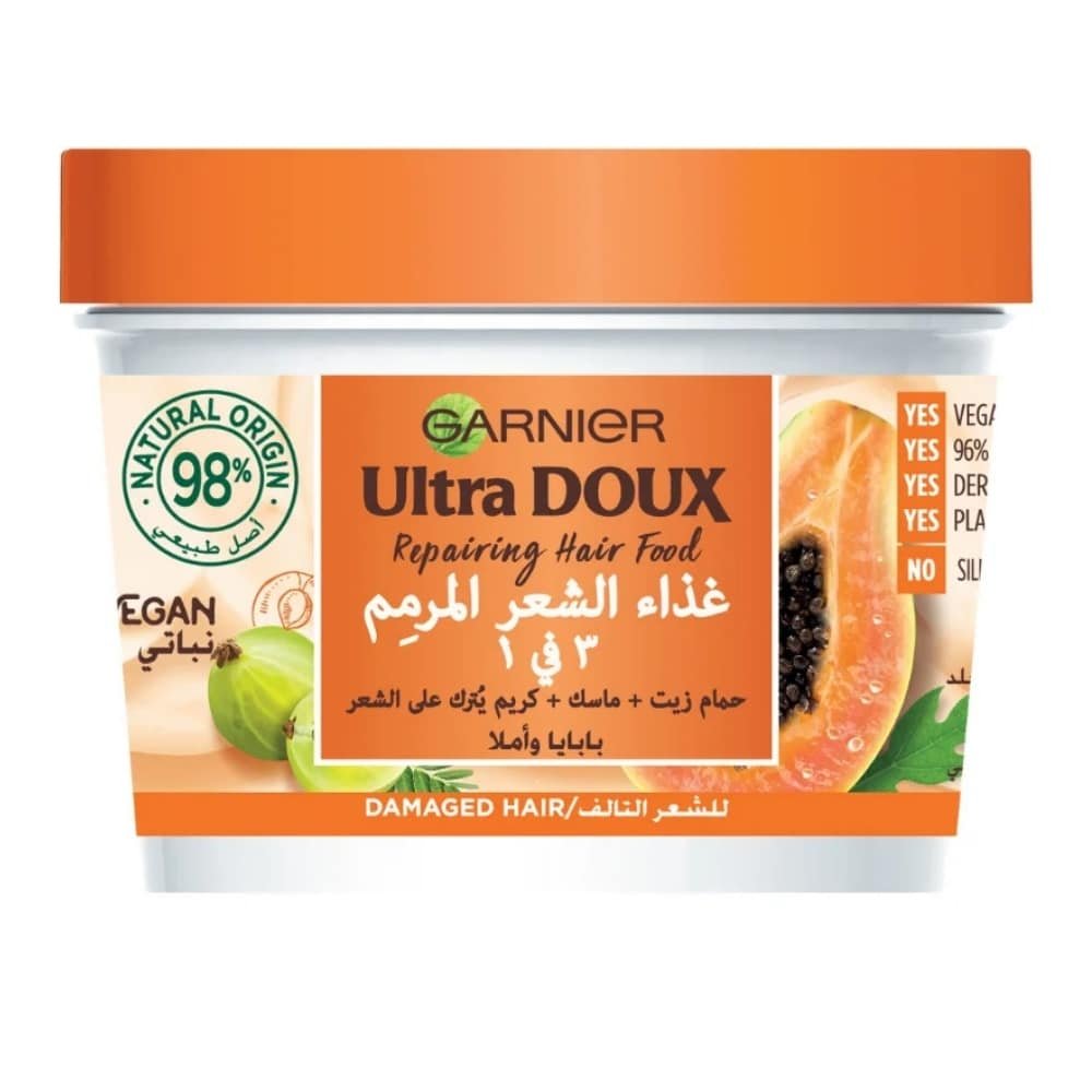 garnier – ultra doux hair food papaye – 390ml