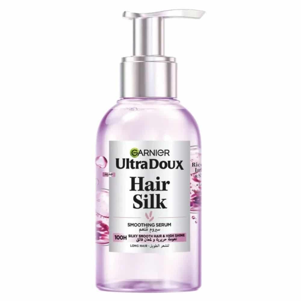 garnier – ultra doux hair silk smoothing serum rice water – 120ml