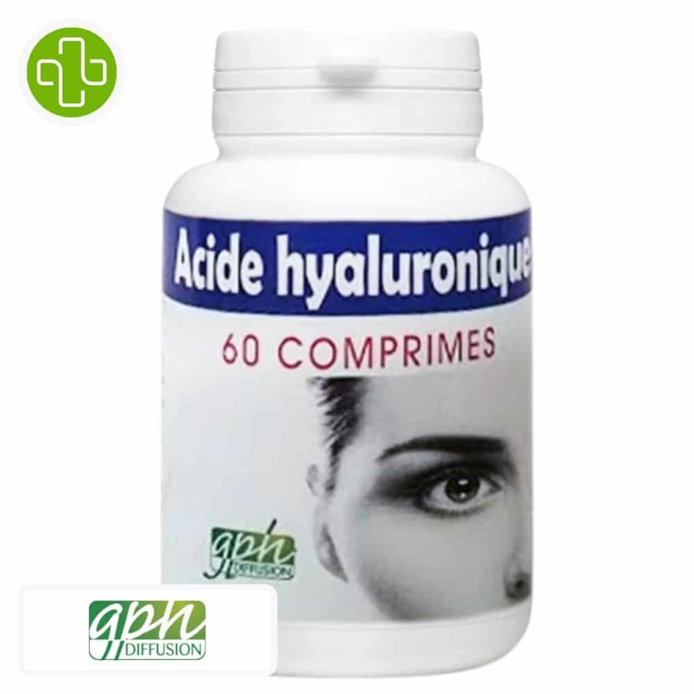 gph diffusion – acide hyaluronique – 60 comprimes