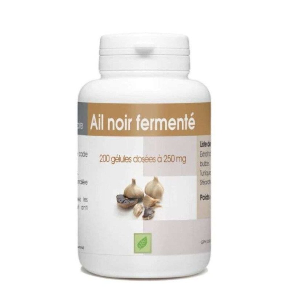 gph diffusion – ail noir fermente – 200 gelules