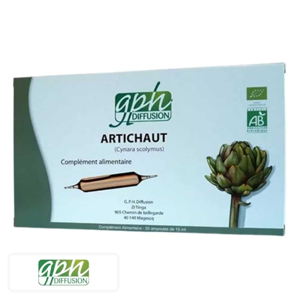 gph diffusion – artichaut ampoules – 20x – 15ml