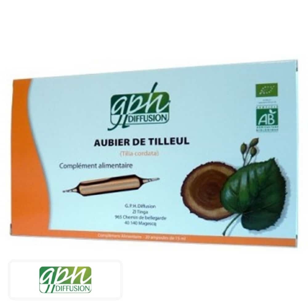gph diffusion – aubier de tilleul ampoules – 20x – 15ml