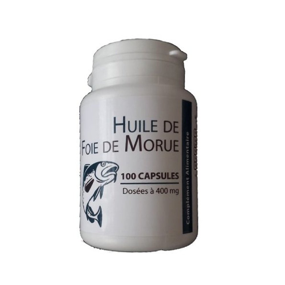 gph diffusion – huile de foie de morue – 100 capsules