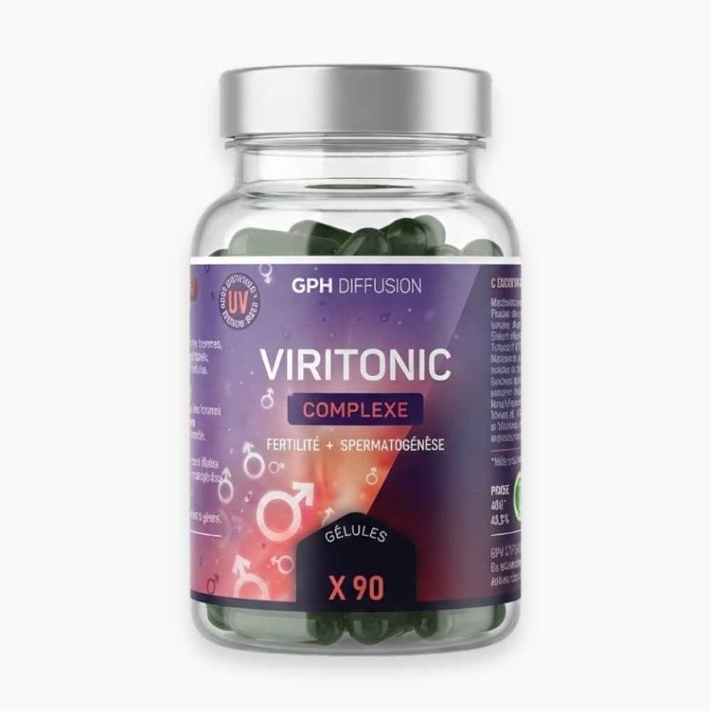 gph diffusion – viritonic complexe fertilite et spermatogenese – 90 gelules