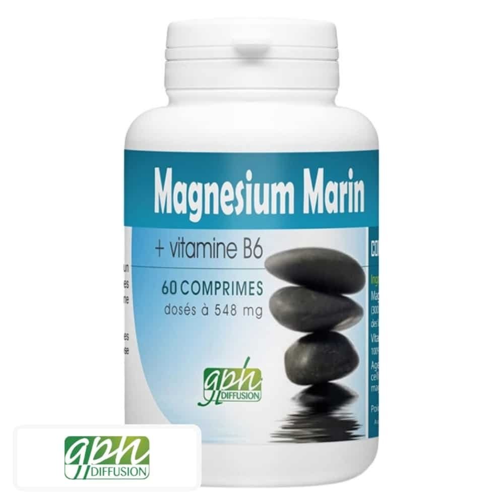 gph diffusion – magnesium marin et vitamine b6 548mg – 60 comprimes