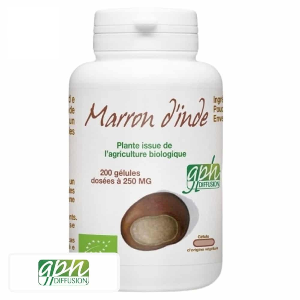 gph diffusion – marron d’inde 250mg – 200 gelules