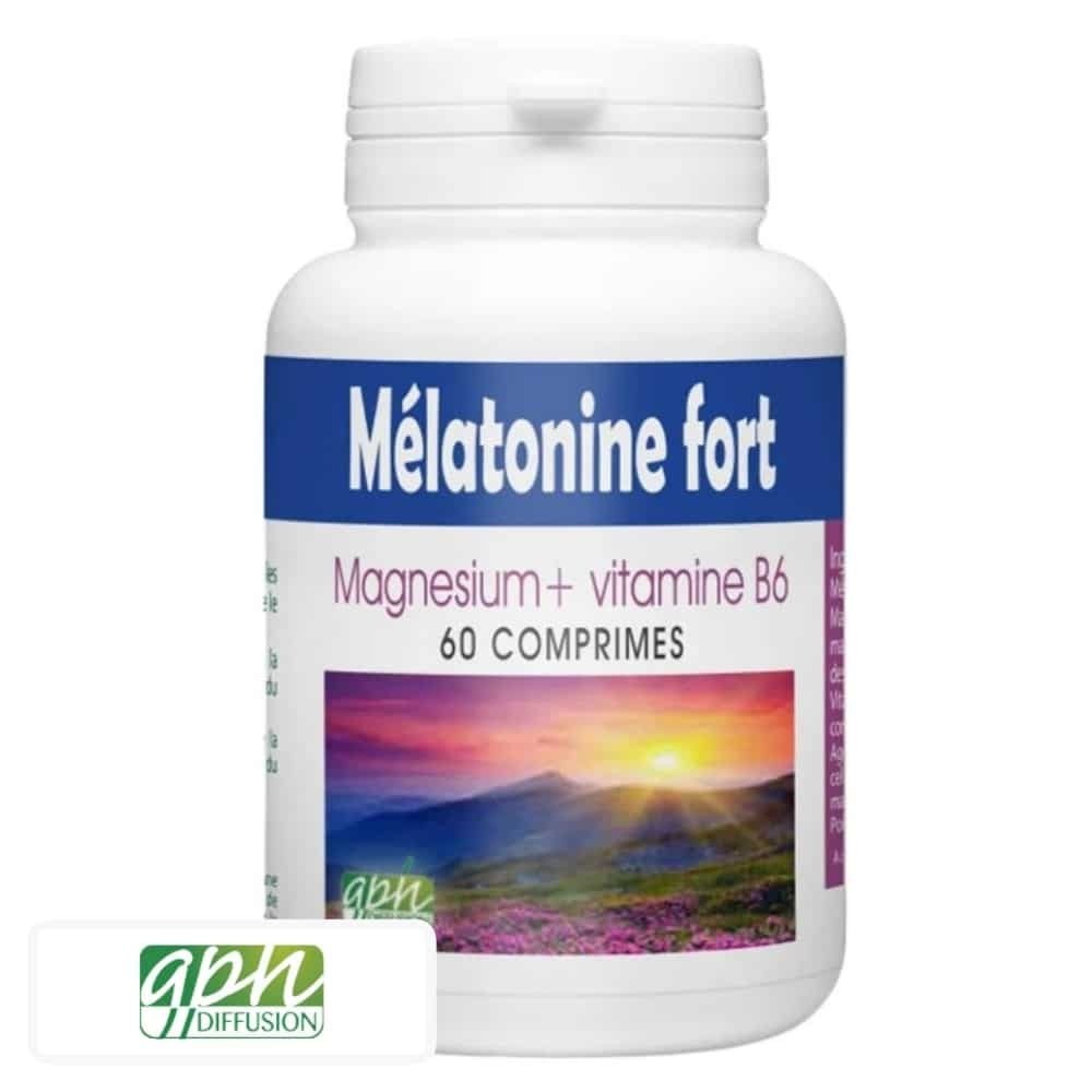 gph diffusion – melatonine fort magnesium et vitamine b6 – 60 comprimes