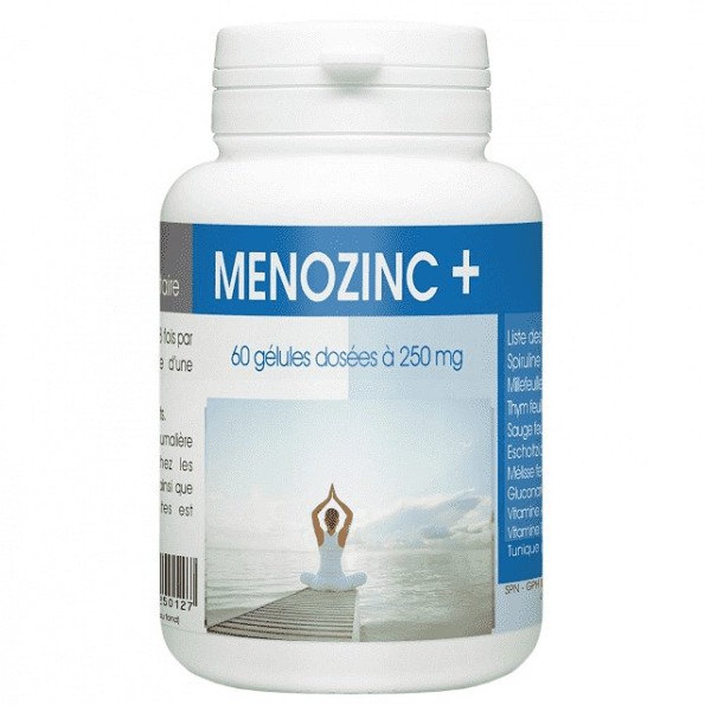gph diffusion – menozinc+ 250mg – 60gelules