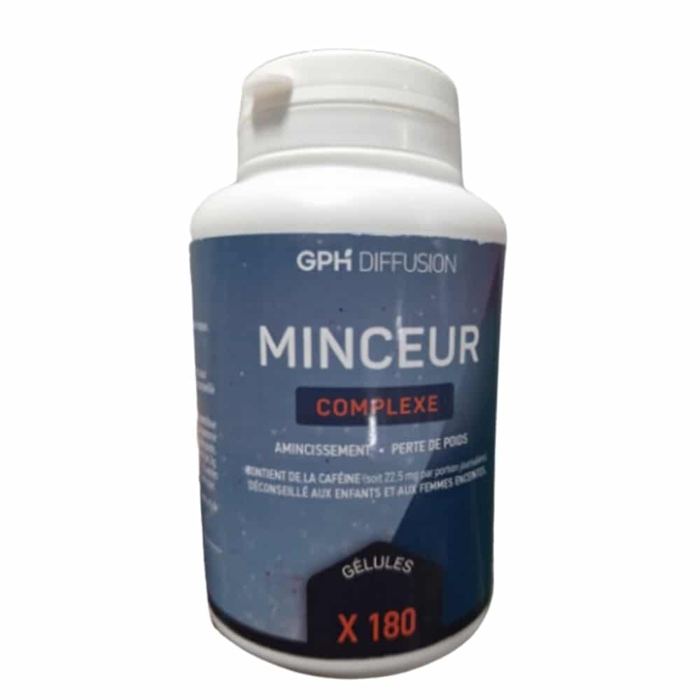 gph diffusion – minceur complexe amincissant et perte de poids – 180 gelules