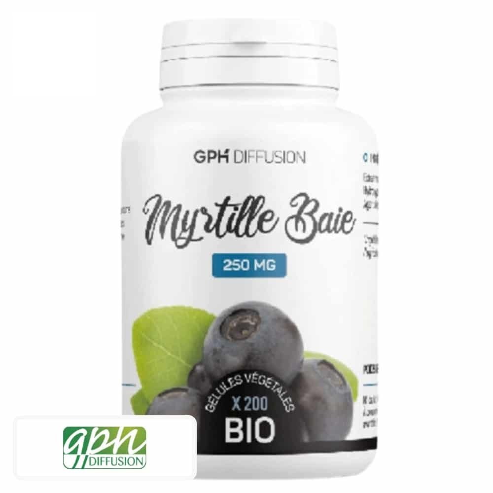 gph diffusion – myrtille baie 250mg – 200 gelules