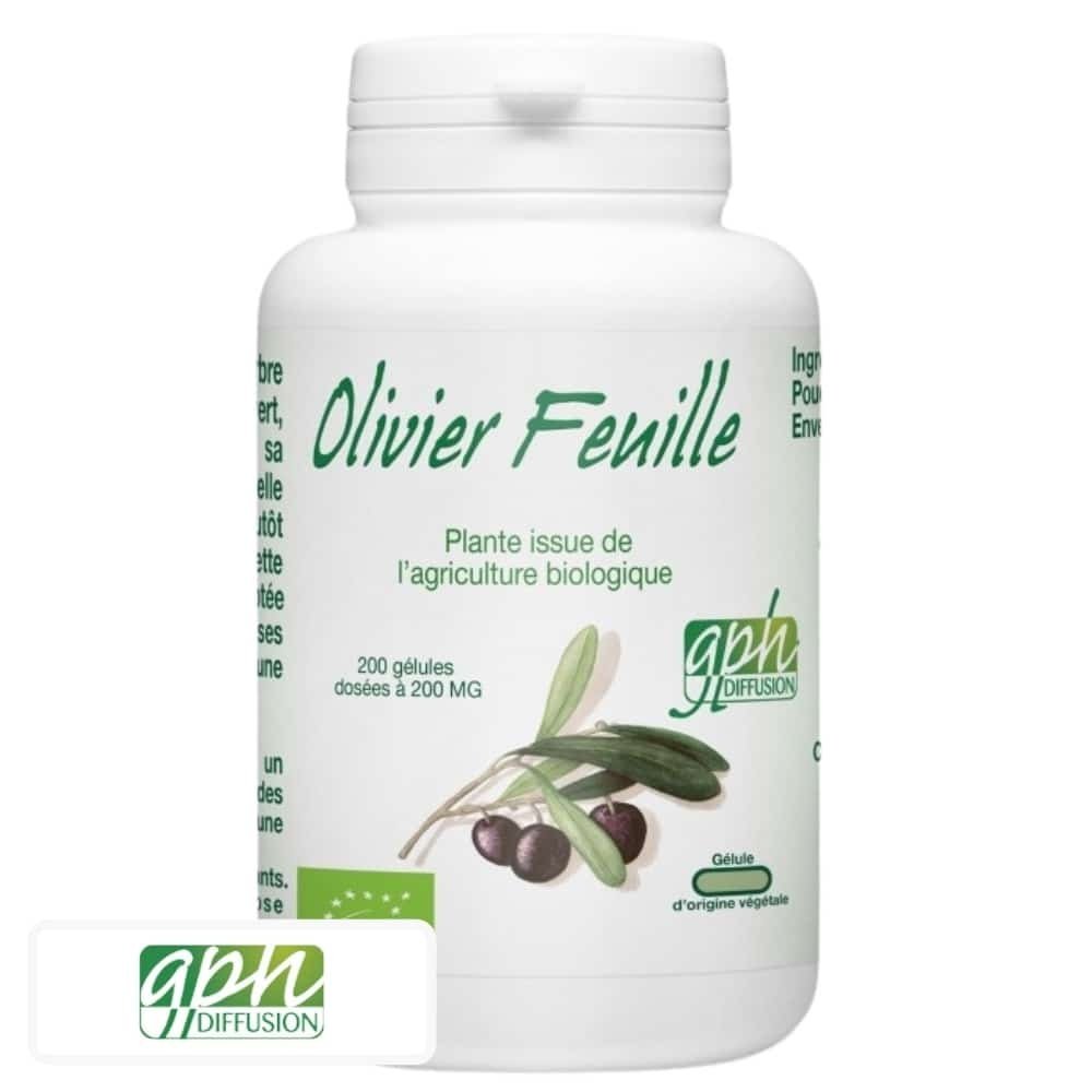 gph diffusion – olivier feuille 200mg – 200 gelules
