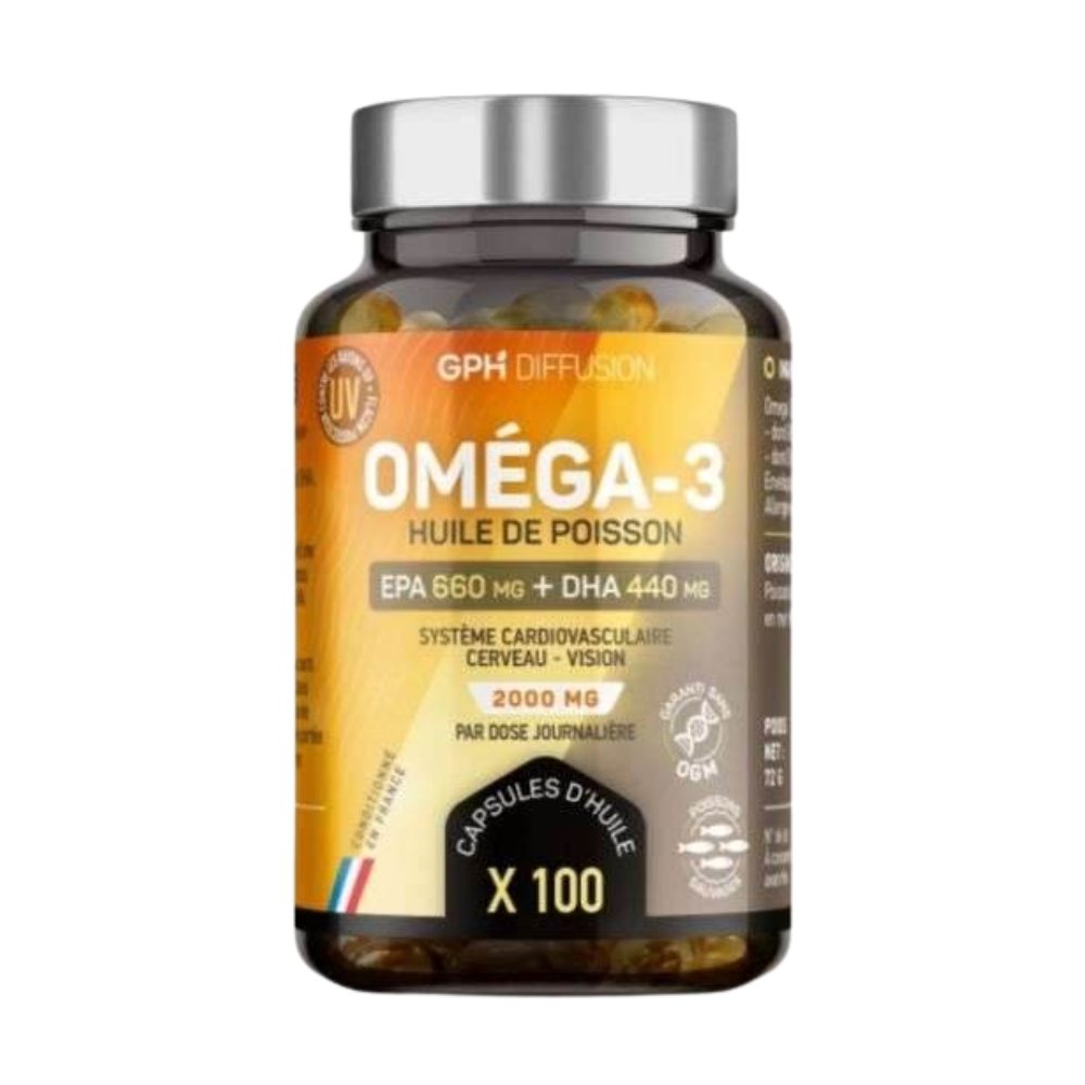 gph diffusion – omega 3 505mg – 100 capsules