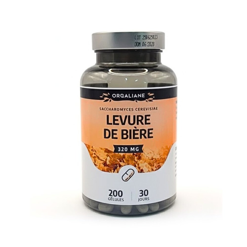 orgaliane – levure de biere – 200 gelules