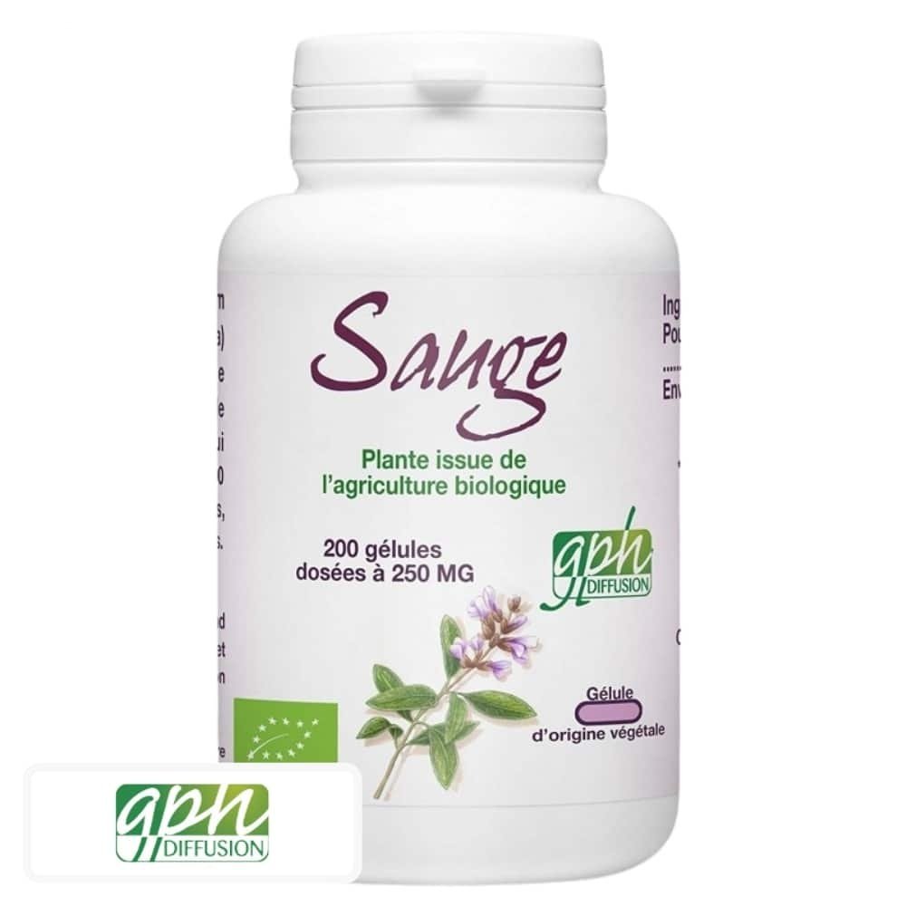 gph diffusion – sauge 250mg – 200 gelules