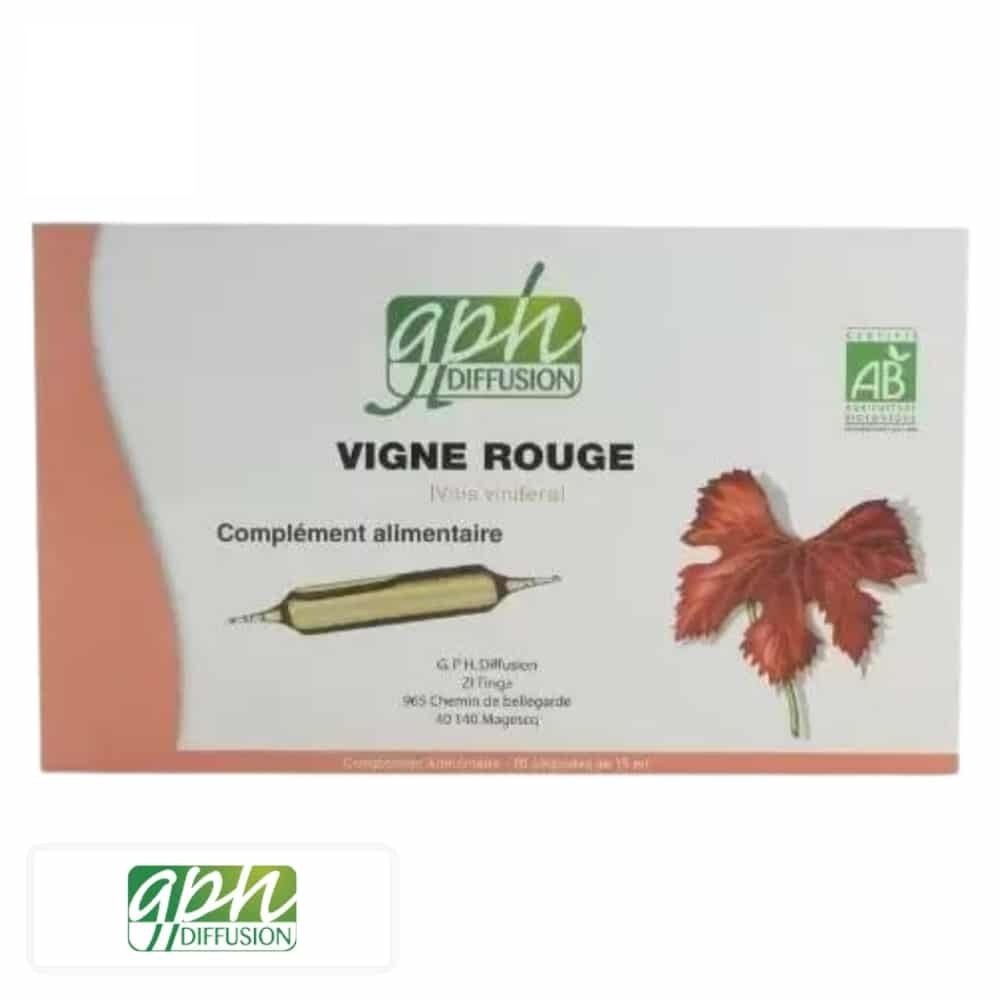 gph diffusion – vigne rouge ampoules – 20x – 15ml