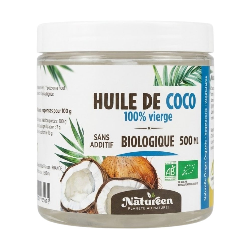 natureen – huile de coco vierge bio – 500ml