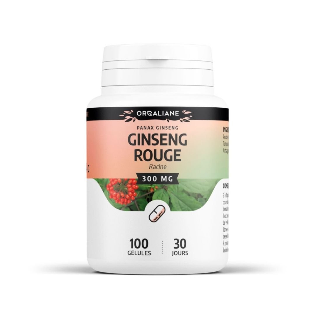 gph diffusion – orgaliane ginseng rouge – 100 gelules