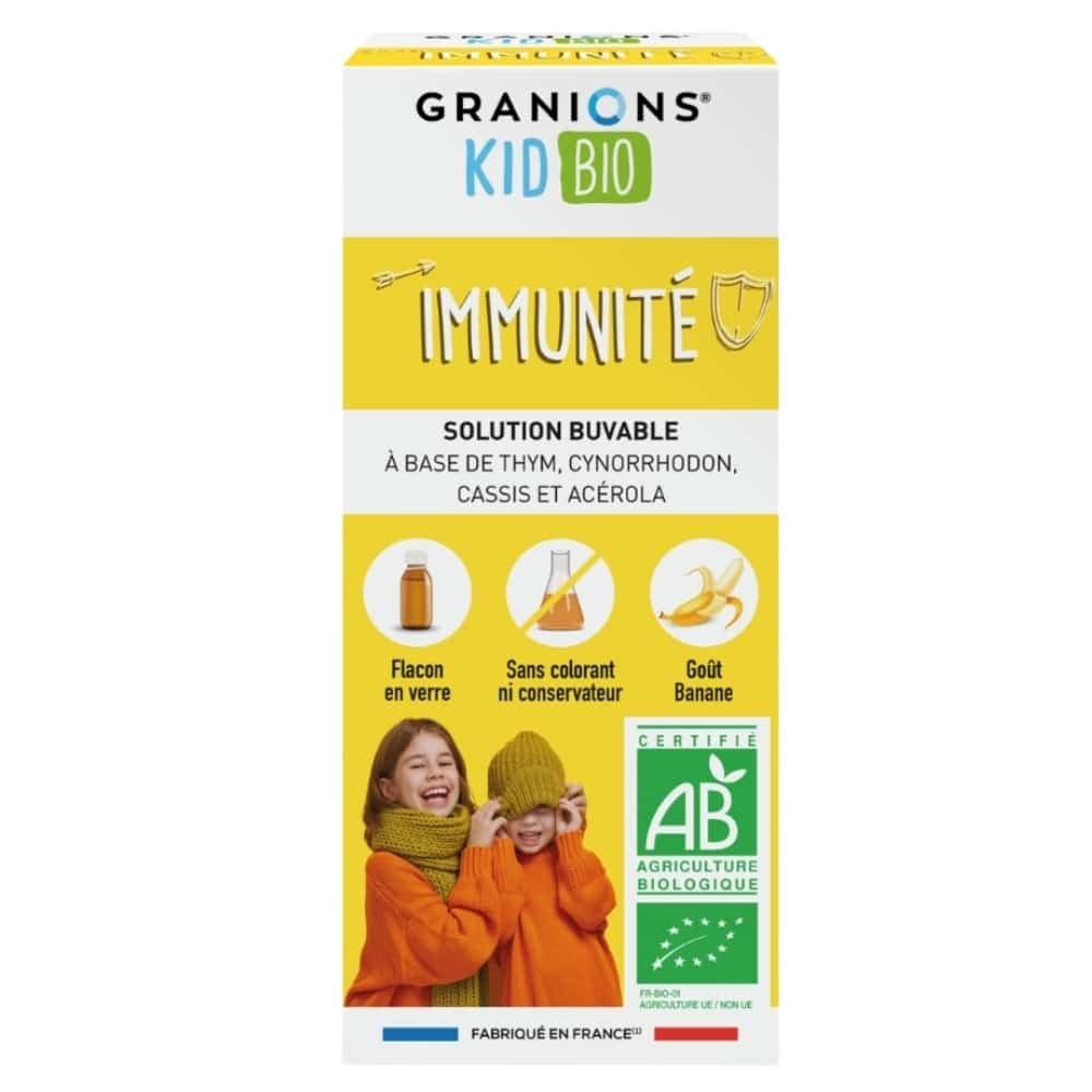 granions – kids immunite solution buvable bio – 125ml