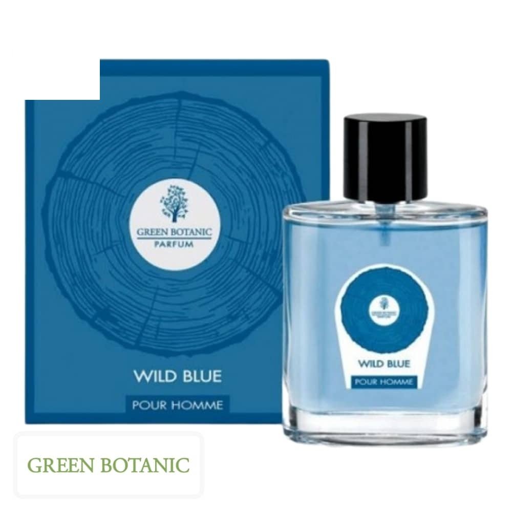 green botanic – homme wild blue parfum – 100ml