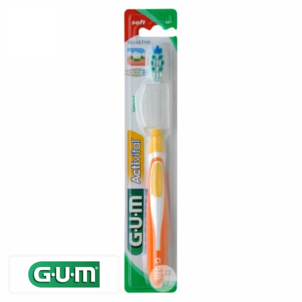 gum – activital brosse a dents – 581 – souple