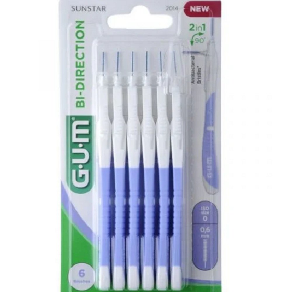 gum – bi direction brossestte ultra micro fine 0.6mm 2014