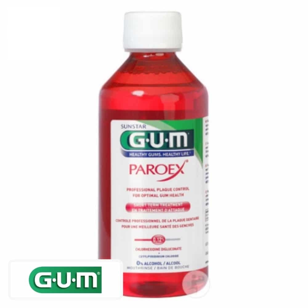 gum – paroex bain de bouche