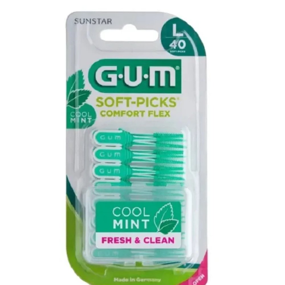 gum – soft picks confort flex large 40pcs 671