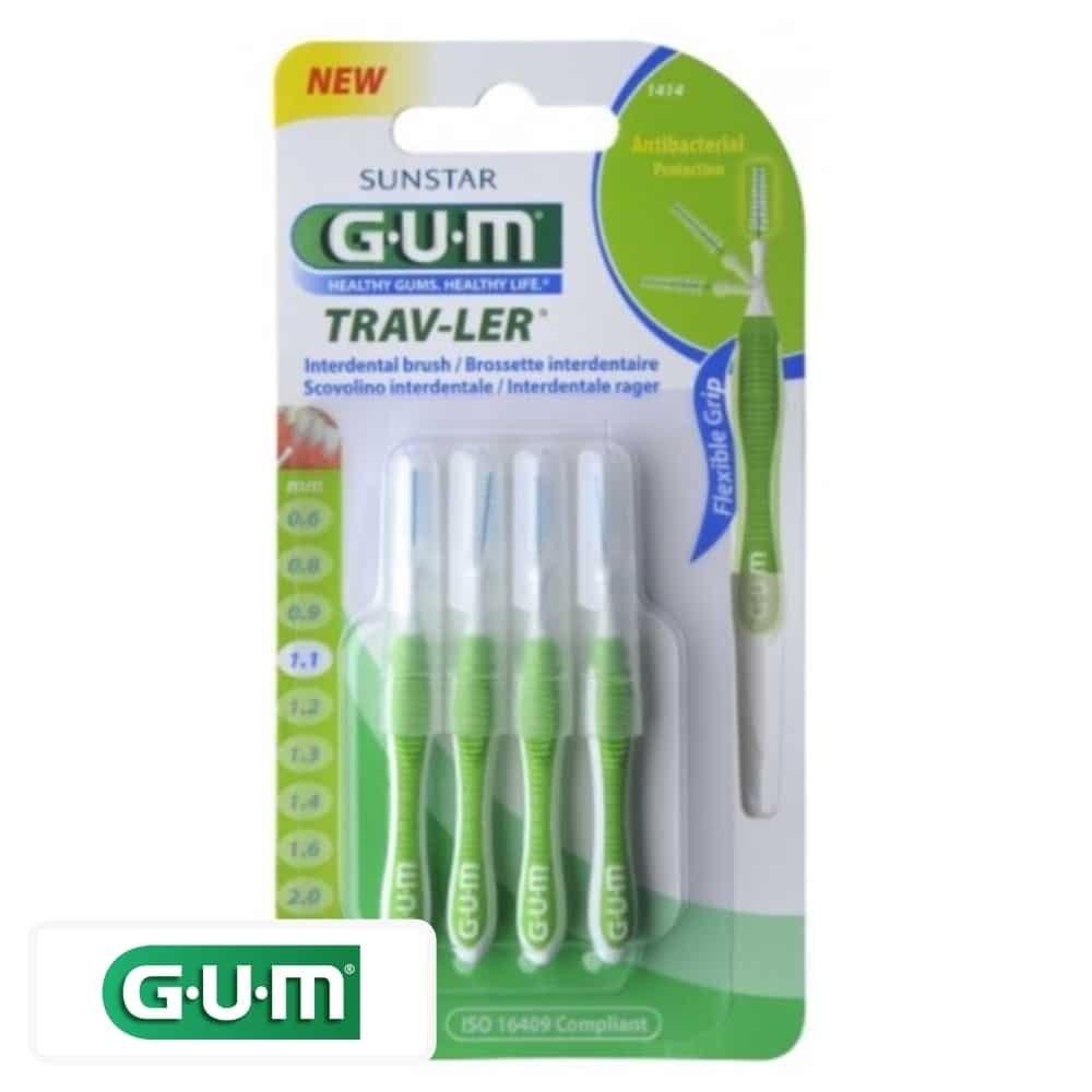 gum – trav ler brossettes interdentaires – 1414 – 1.1 mm