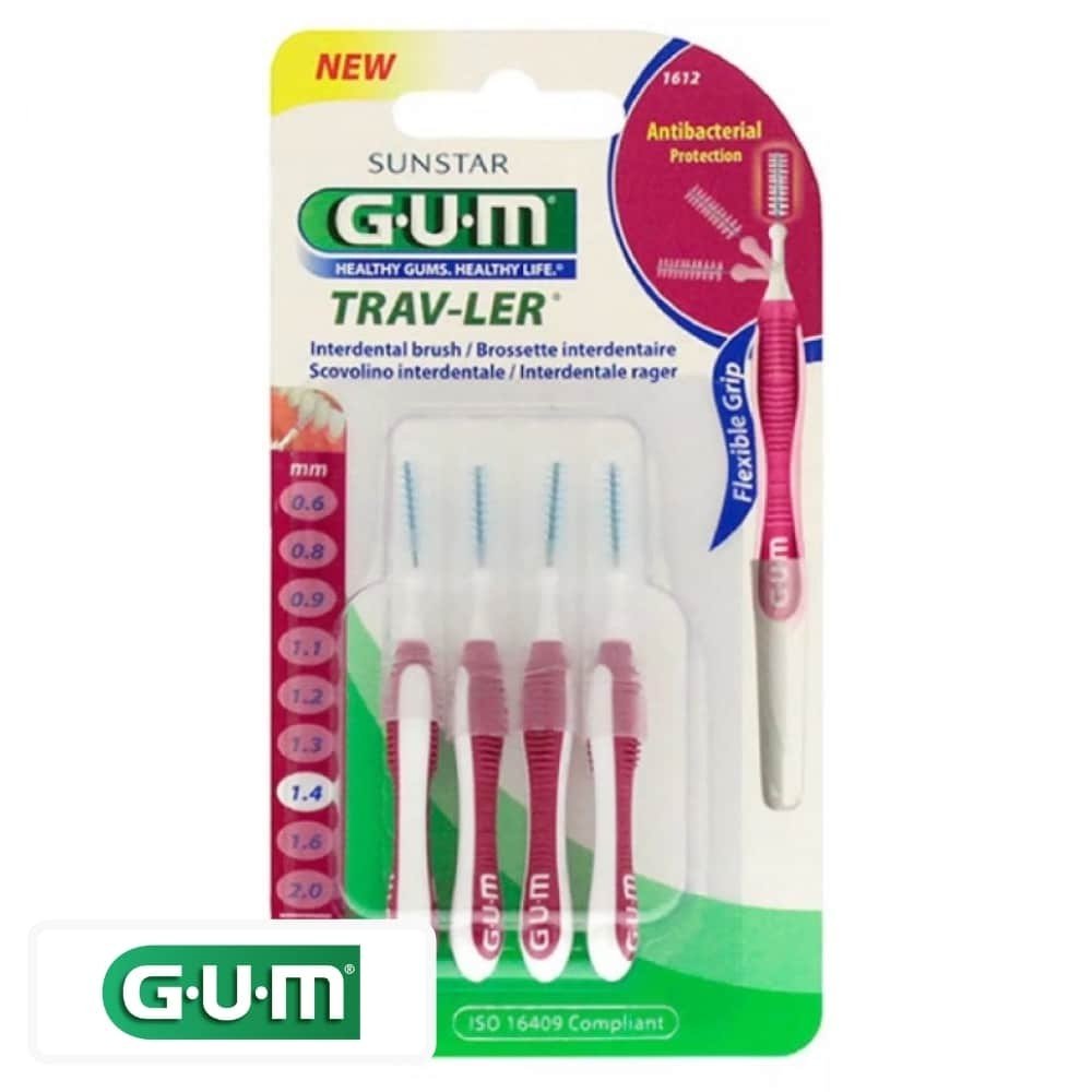 gum – trav ler brossettes interdentaires – 1612 – 1.4 mm