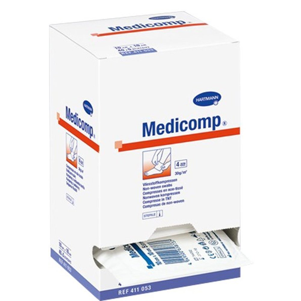 hartmann – medicompresses 5*5cm 100/boite