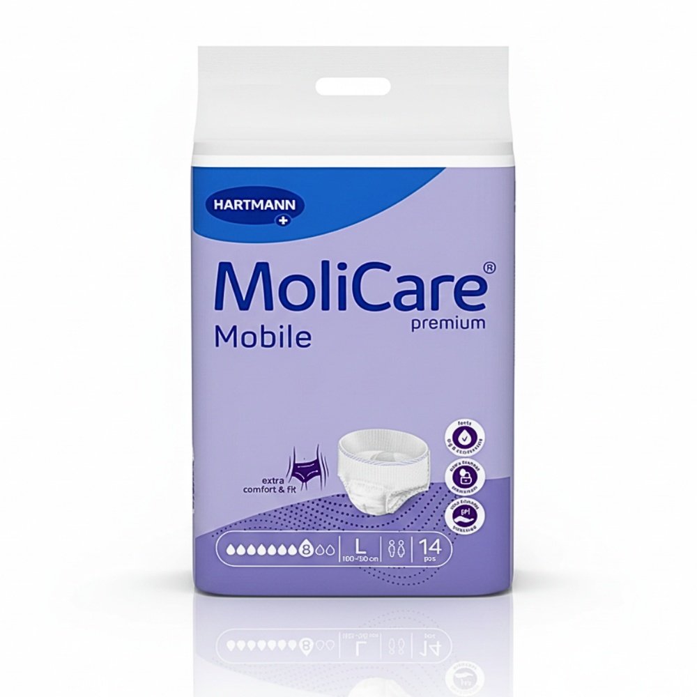 hartmann – molicare mobile super slip absorbant large nuit 14pieces 166031