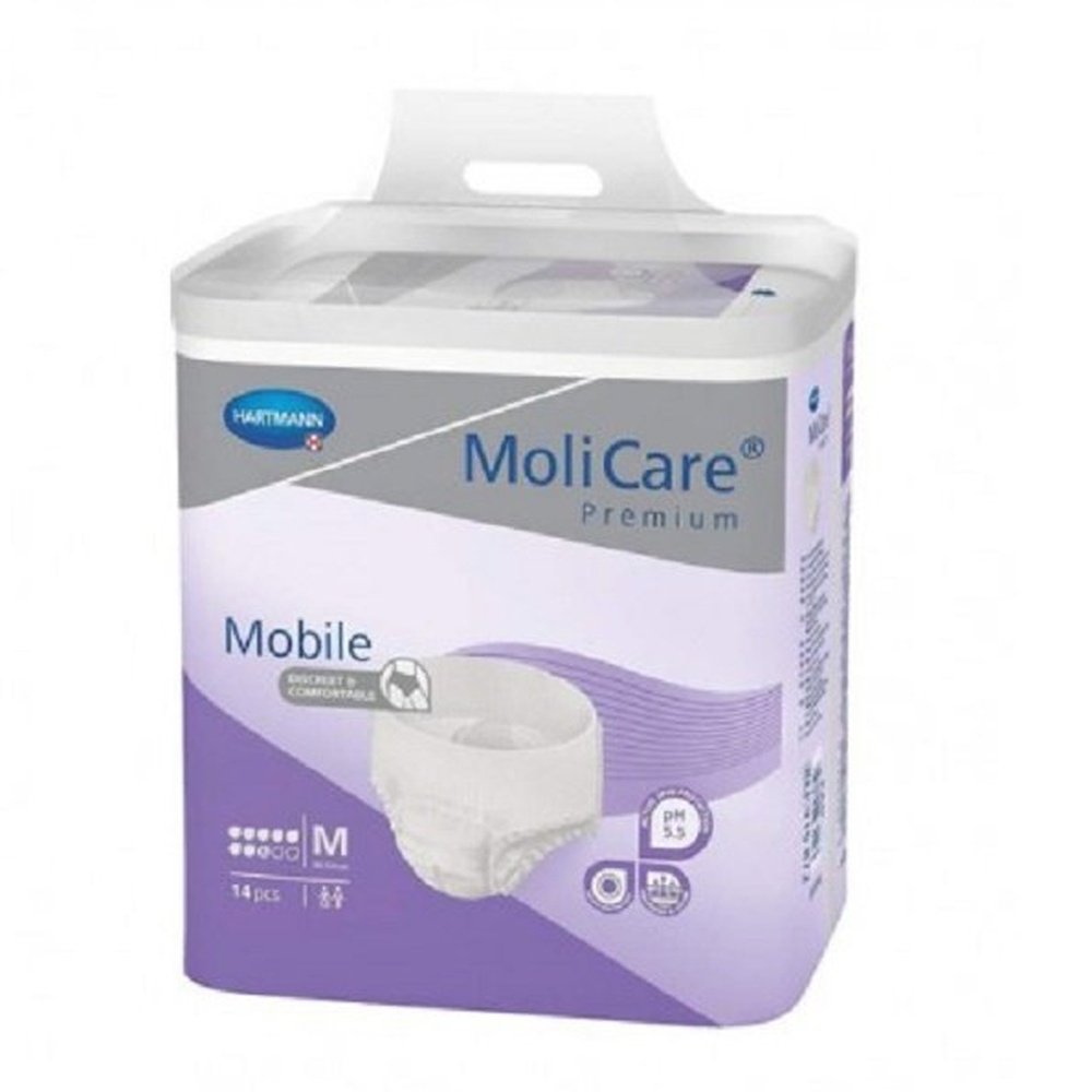 hartmann – molicare mobile super slip absorbant taille m/nuit x14 unites