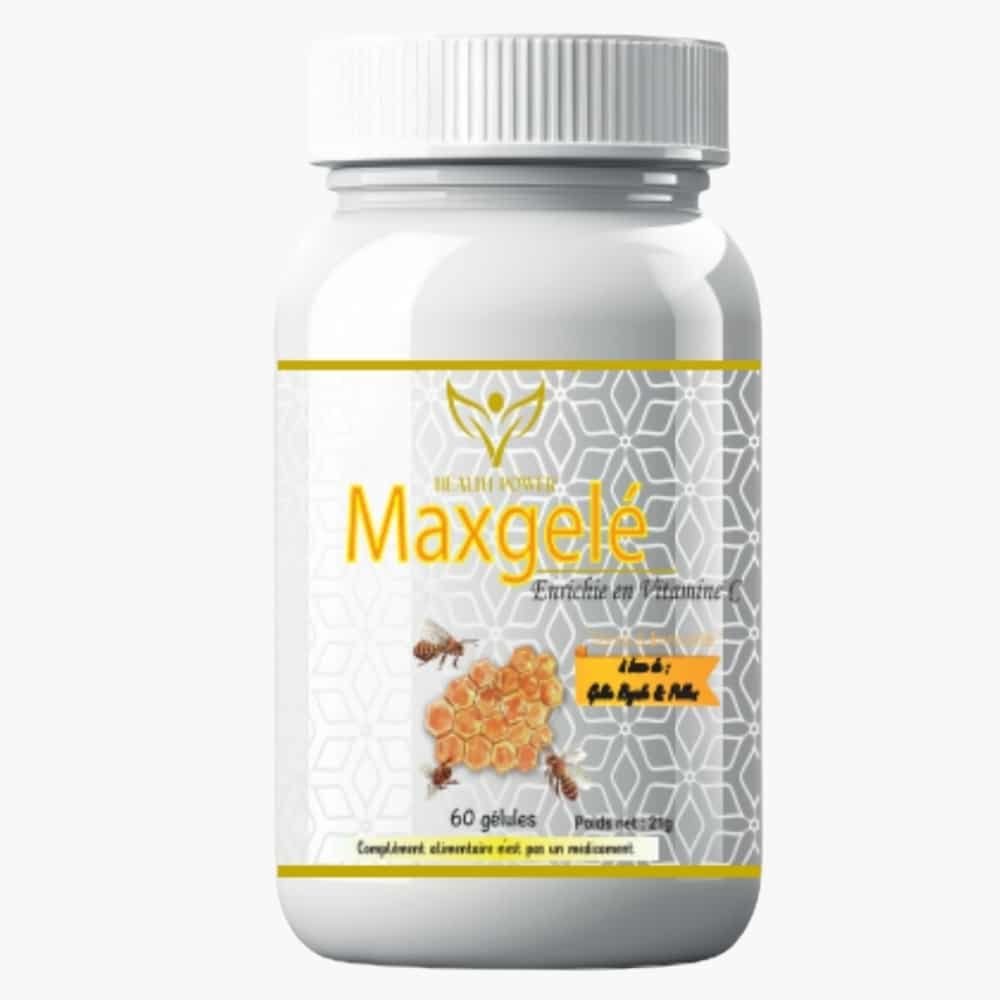 health power – maxgele enrichie en vitamine c – 60 gelules