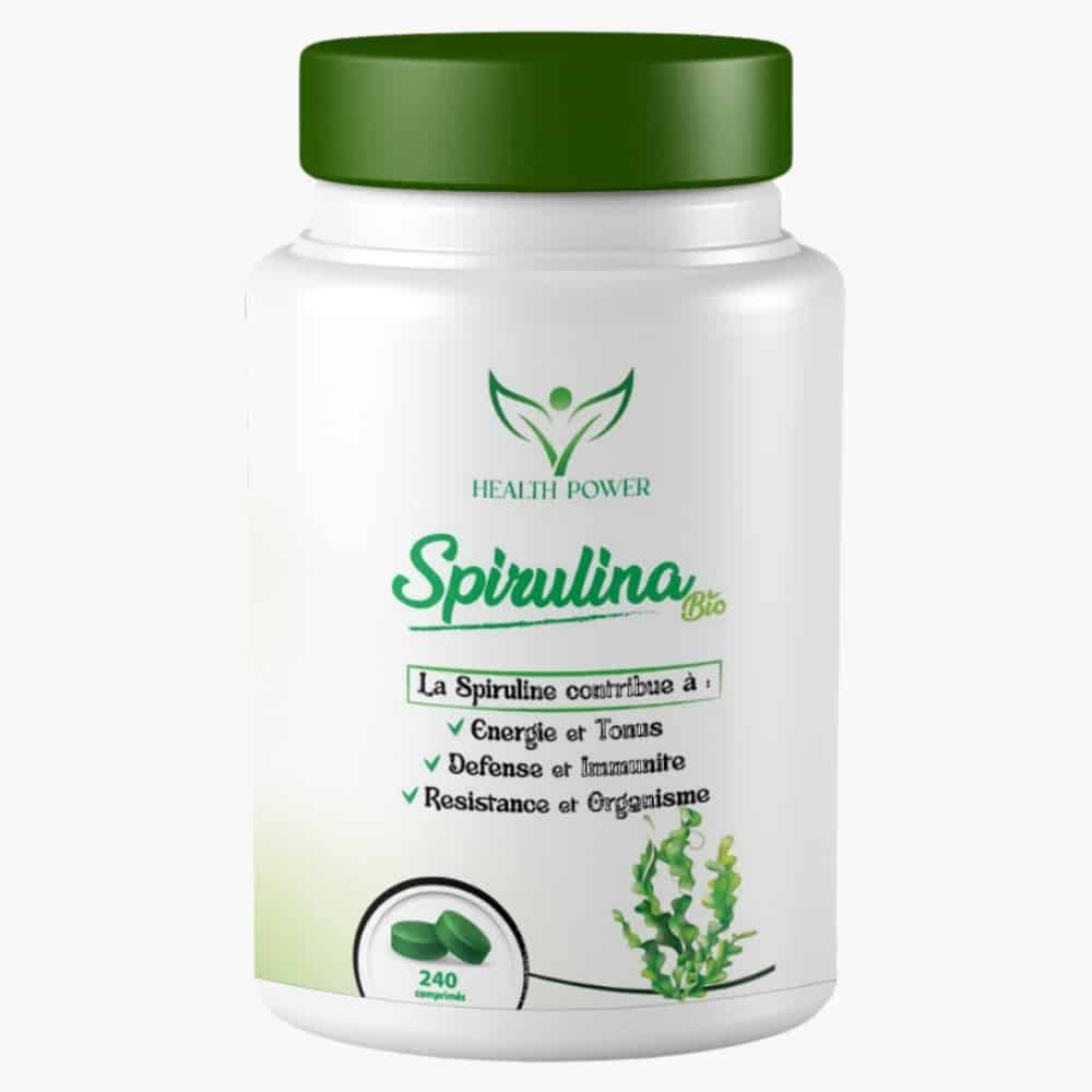 health power – spiruline bio – 240 comprimes
