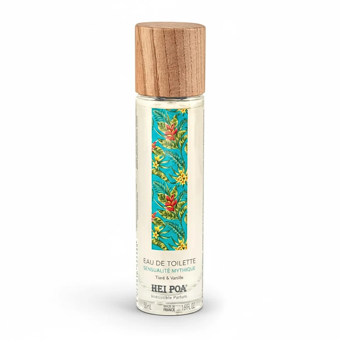 hei poa – eau de toilette sensualite mythique tiare et jasmin – 50ml