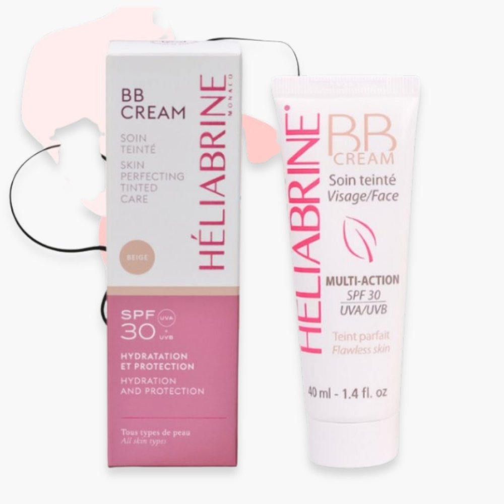 heliabrine – bb creme soin teinte beige hydratation et protection spf30 – 40ml