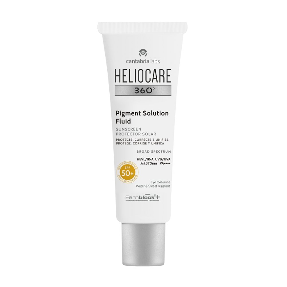 heliocare – 360° pigment solution fluide correcteur unifiant spf50+ – 50ml