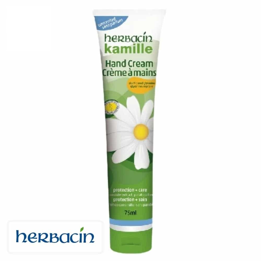 herbacin – kamille creme mains sans parfum – 75ml