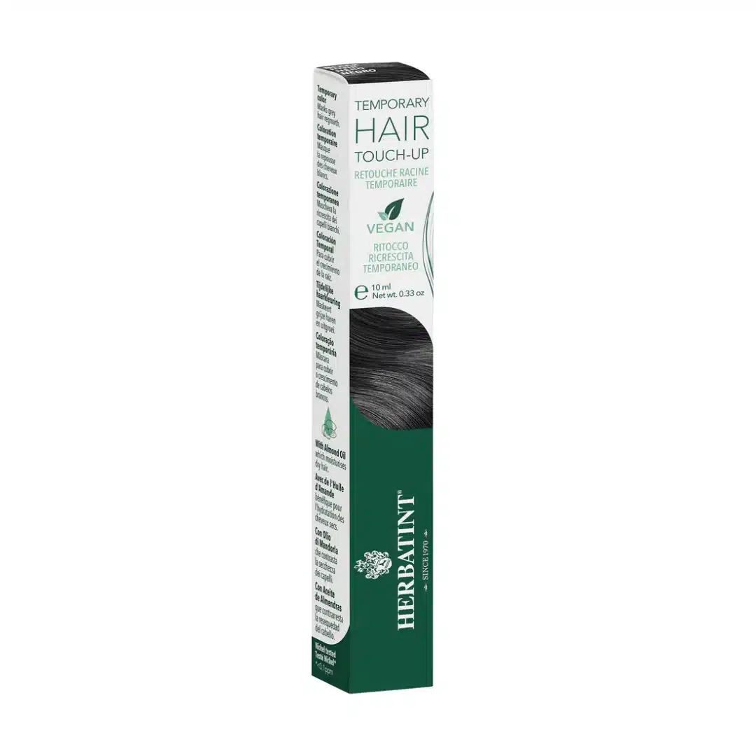 herbatint – mascara retouche cheveux blanc (chatain fonce) – 10ml