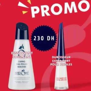 herome – durcisseur extra fort pour ongles+ dissolvant