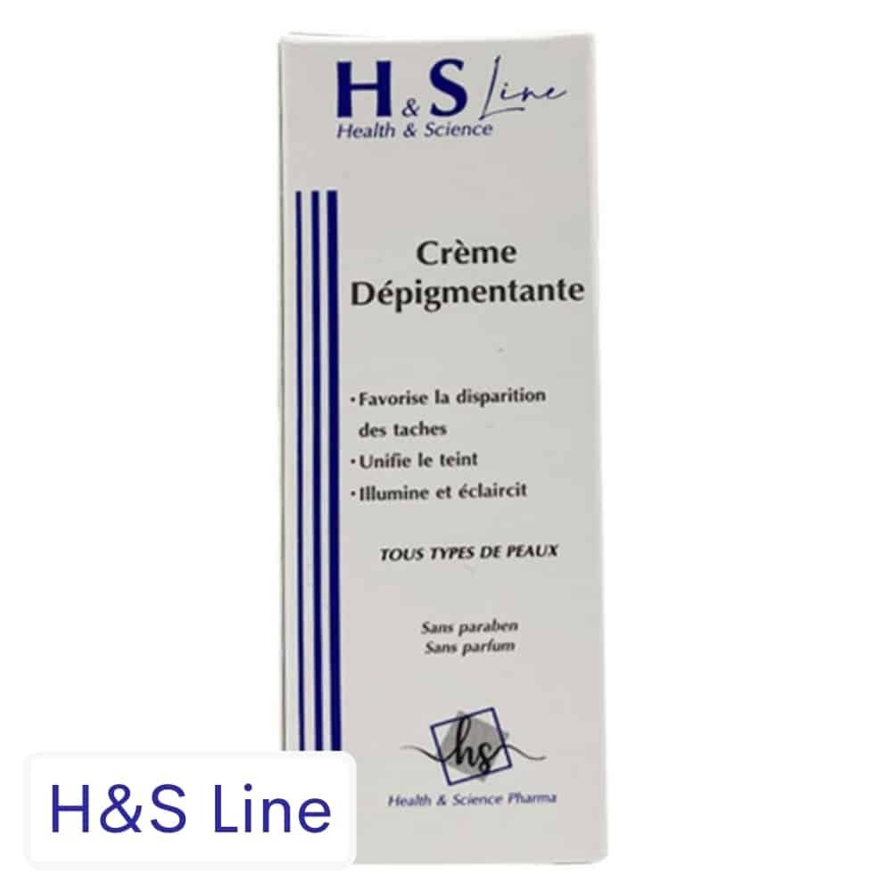hs line – creme depigmentante – 50ml