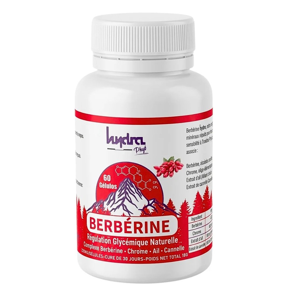 hydra plus – berberine – 60 gelules