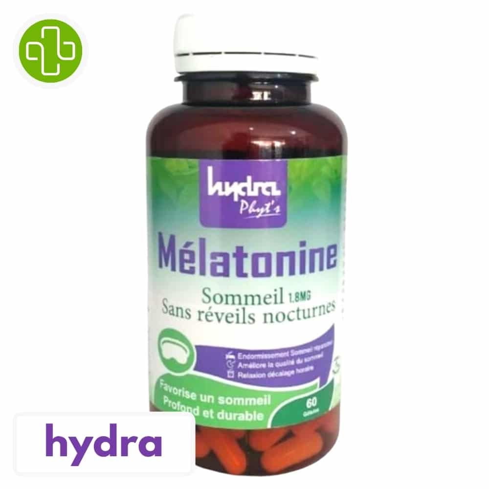 hydra plus – melatonine 1.8mg – 36 gelules
