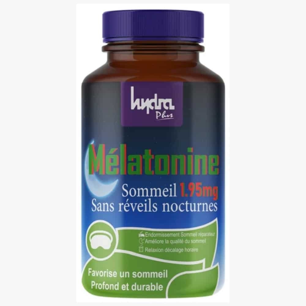 hydra plus – melatonine sommeil 1.95mg – 60 gelules