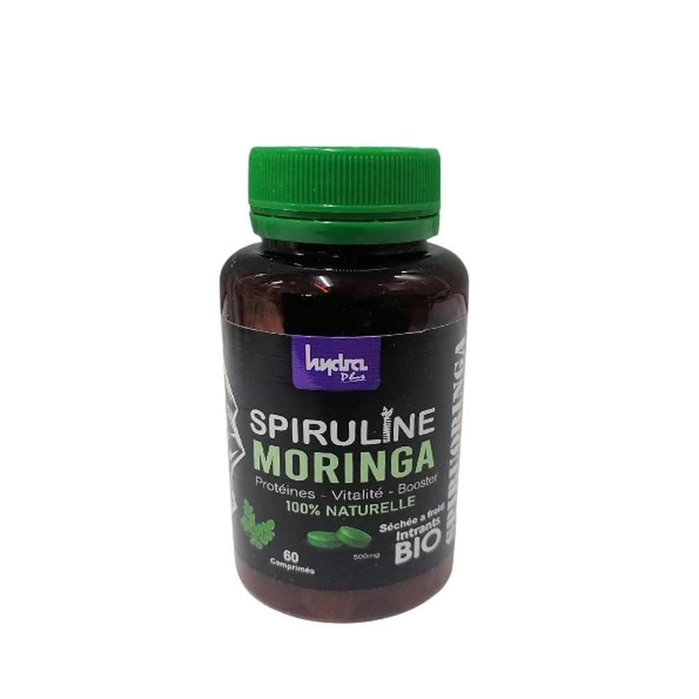 hydra plus – spiruline moringa 120 cps